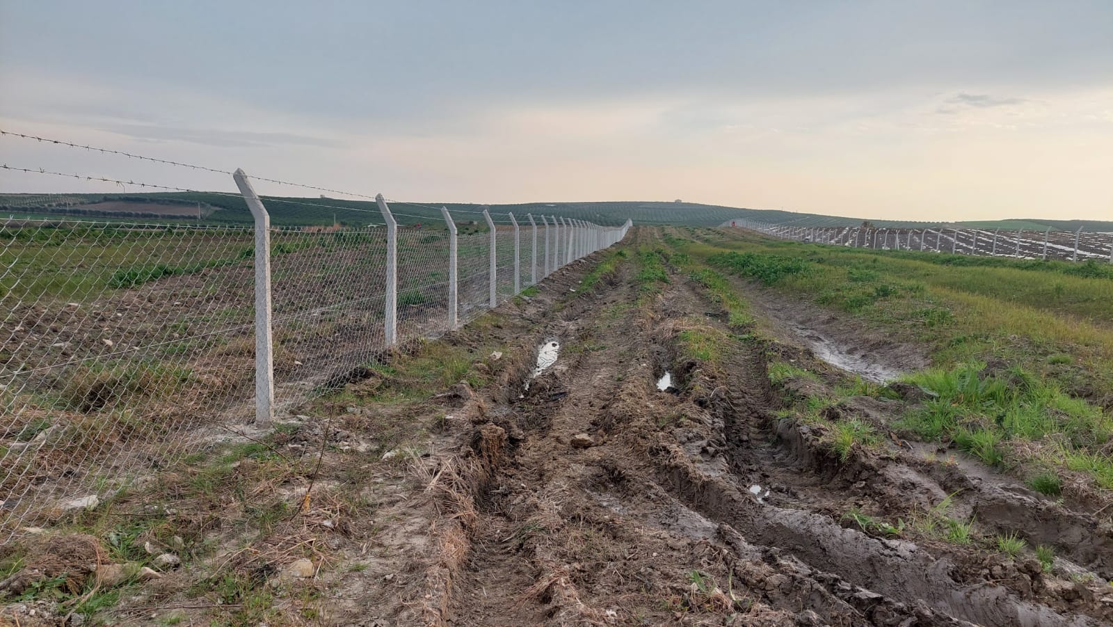 200cm Düz Beton Çit Direkleri